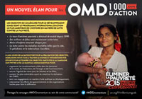 Campagne « Un nouvel élan pour les OMD : 1 000 jours d'action »!