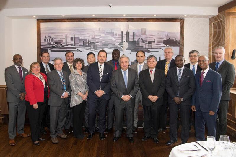 Reunión del Secretario General con los miembros de la CCAAP - Diciembre de 2018