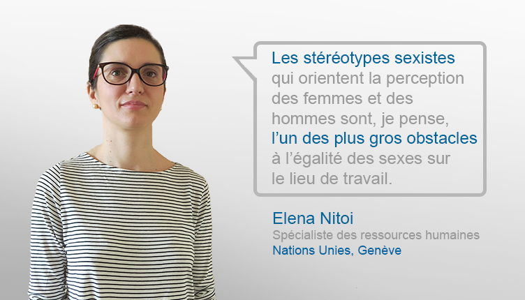 Elena Nitoi, Spécialiste des ressources humaines, HRMS, ADM, Genève