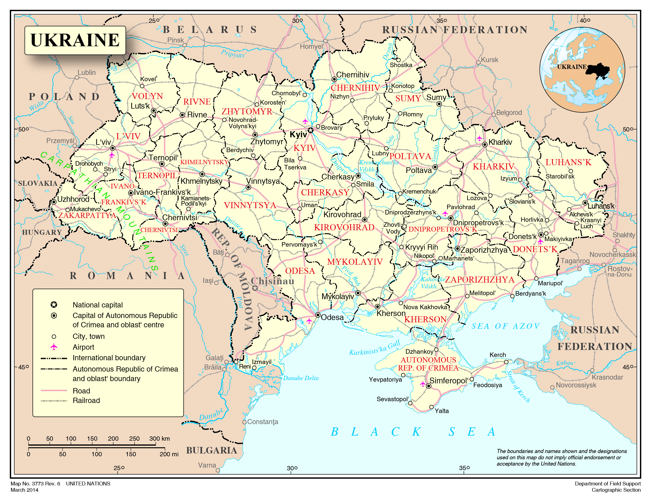 Ukraine | Geospatial, location data for a better world