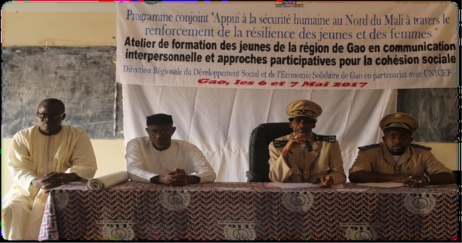 Opening ceremony of the training on promoting interpersonal communication and participatory approaches