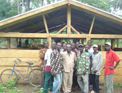 Members of the carpenters association have organized themselves to procure their raw materials in bulk and store them jointly thus improving their bargaining power and reducing costs.