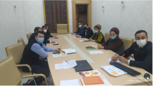 Local community meeting in Dashoguz