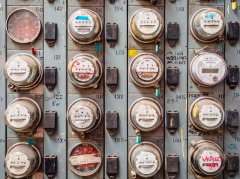 Picture of different buttons on a wall