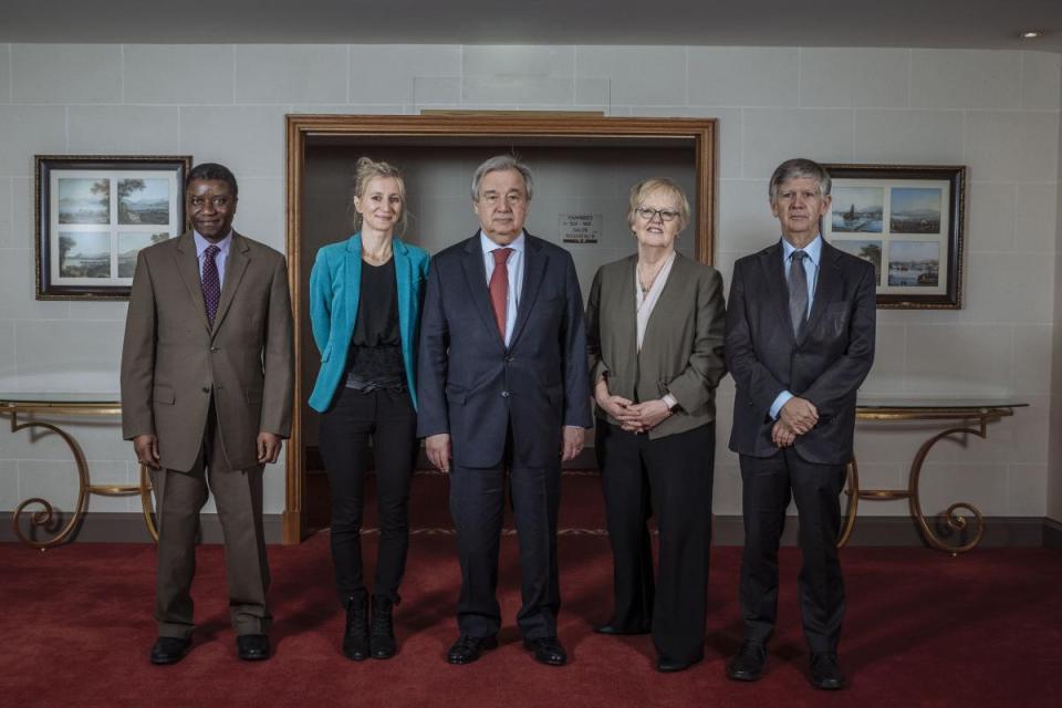 The Expert Advisory Group met the United Nations Secretary-General on 25 February 2020
