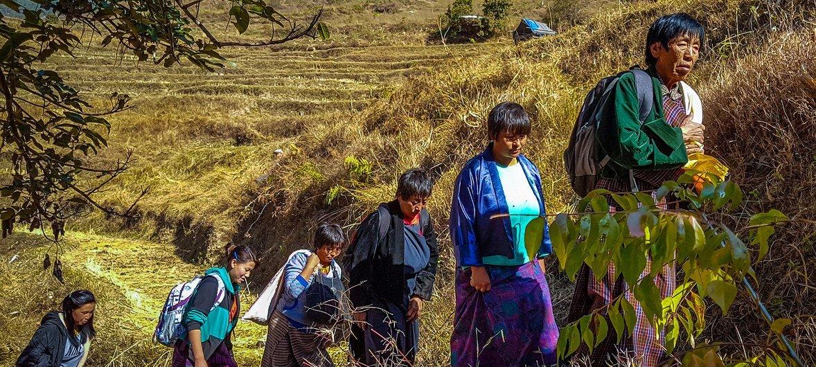 local farmers in Bhutan