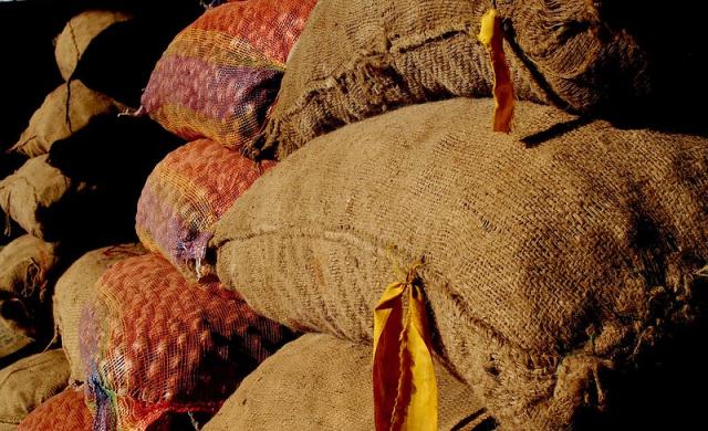EIF Simon Hess Potato sacks - Small market big ambition in Bhutan