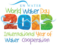 Логотип Всемирного года водного сотрудничества
