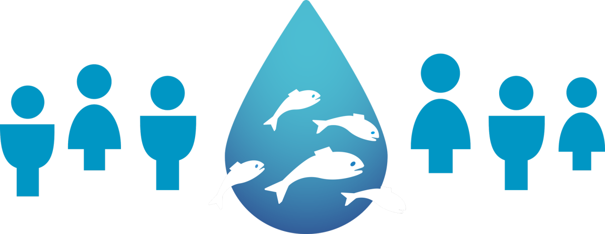 Logo du Réseau mondial d’action pour une alimentation durable tirée des océans et des eaux continentales au service de la sécurité alimentaire et de la nutrition, piloté par la Norvège.