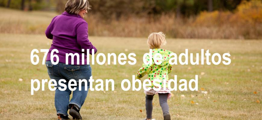 676 millones de adultos presentan obesidad