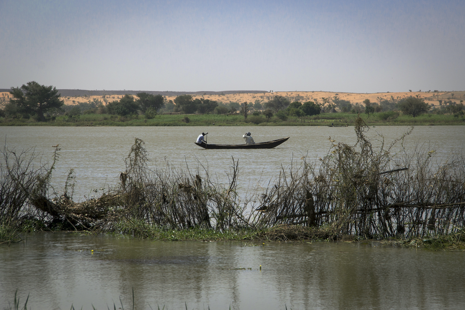 Tondikorey, a small village located directly on the shores of the river Niger, Niger