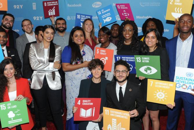 Youth Envoy at the SDG Young Leaders Reception