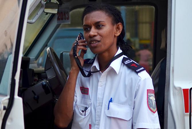 The arrival of improved mobile phone services has improved emergency services in Vanuatu.