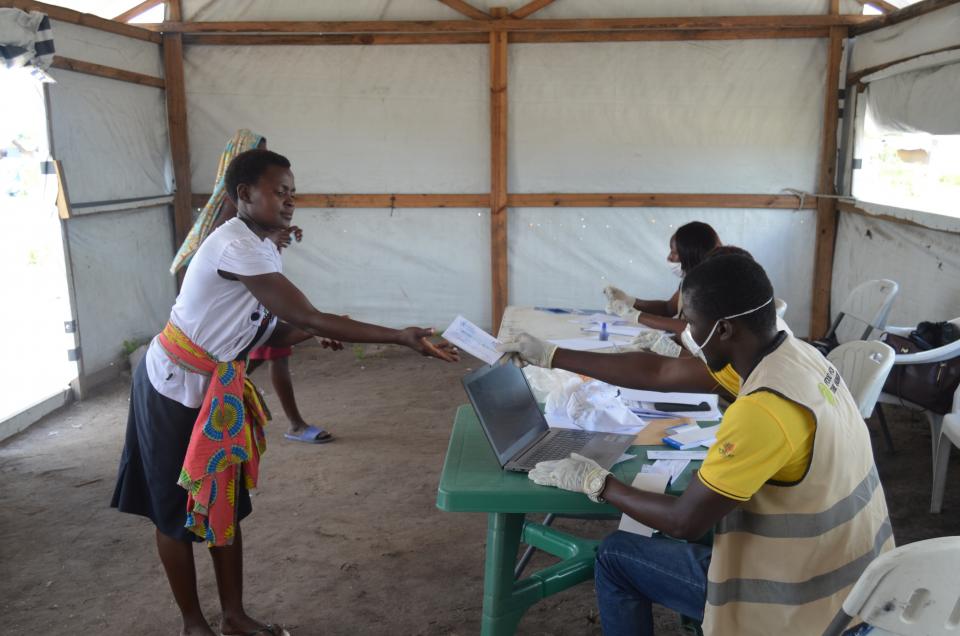 Post-Cyclone Idai response in Sofala Province, Mozambique