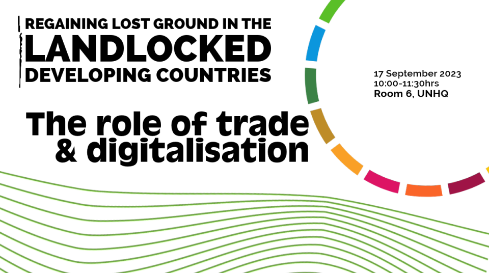 Regaining lost ground in the LLDCs: The role of  trade and digitalization