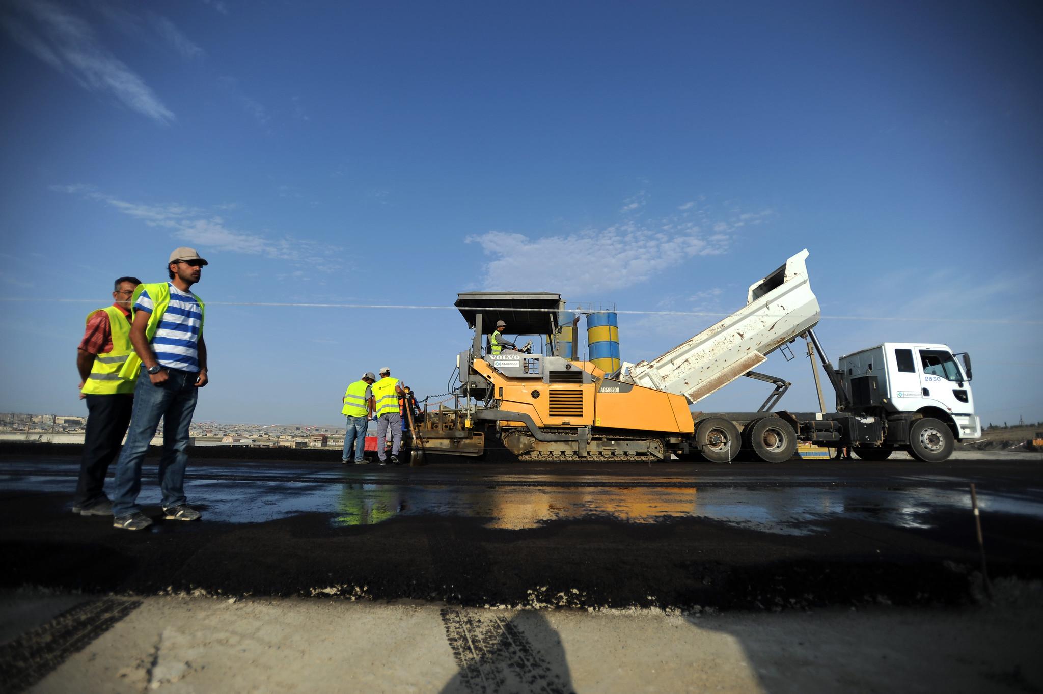 Picture of roads in Azerbaijan.