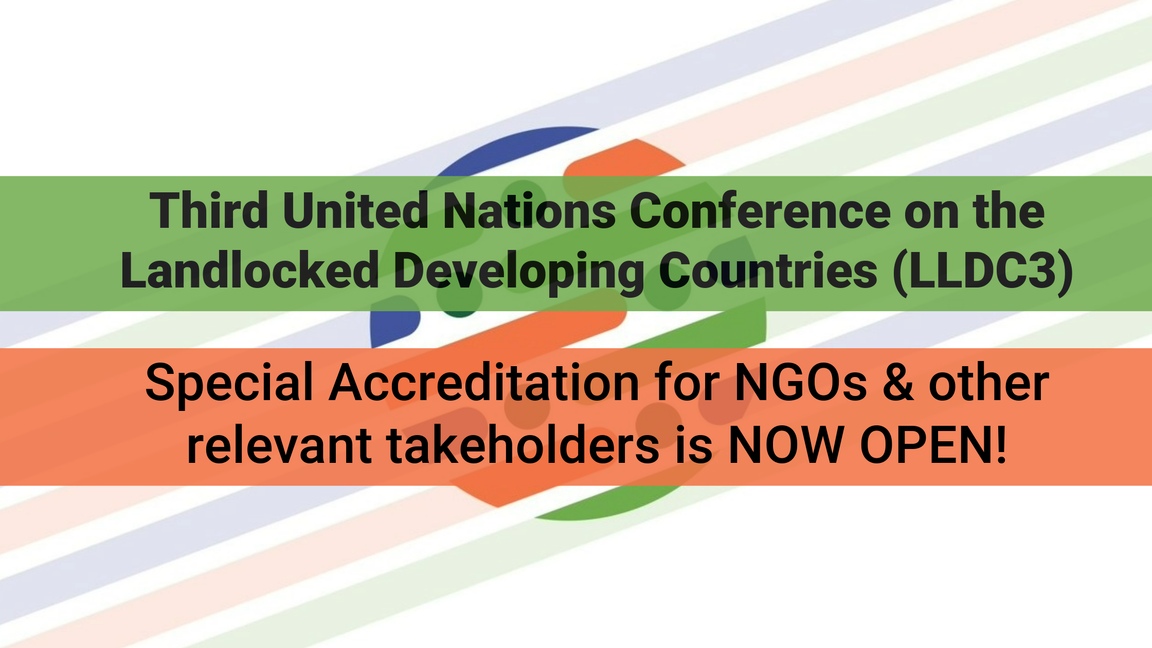 LLDC3 Special Accreditation is now open