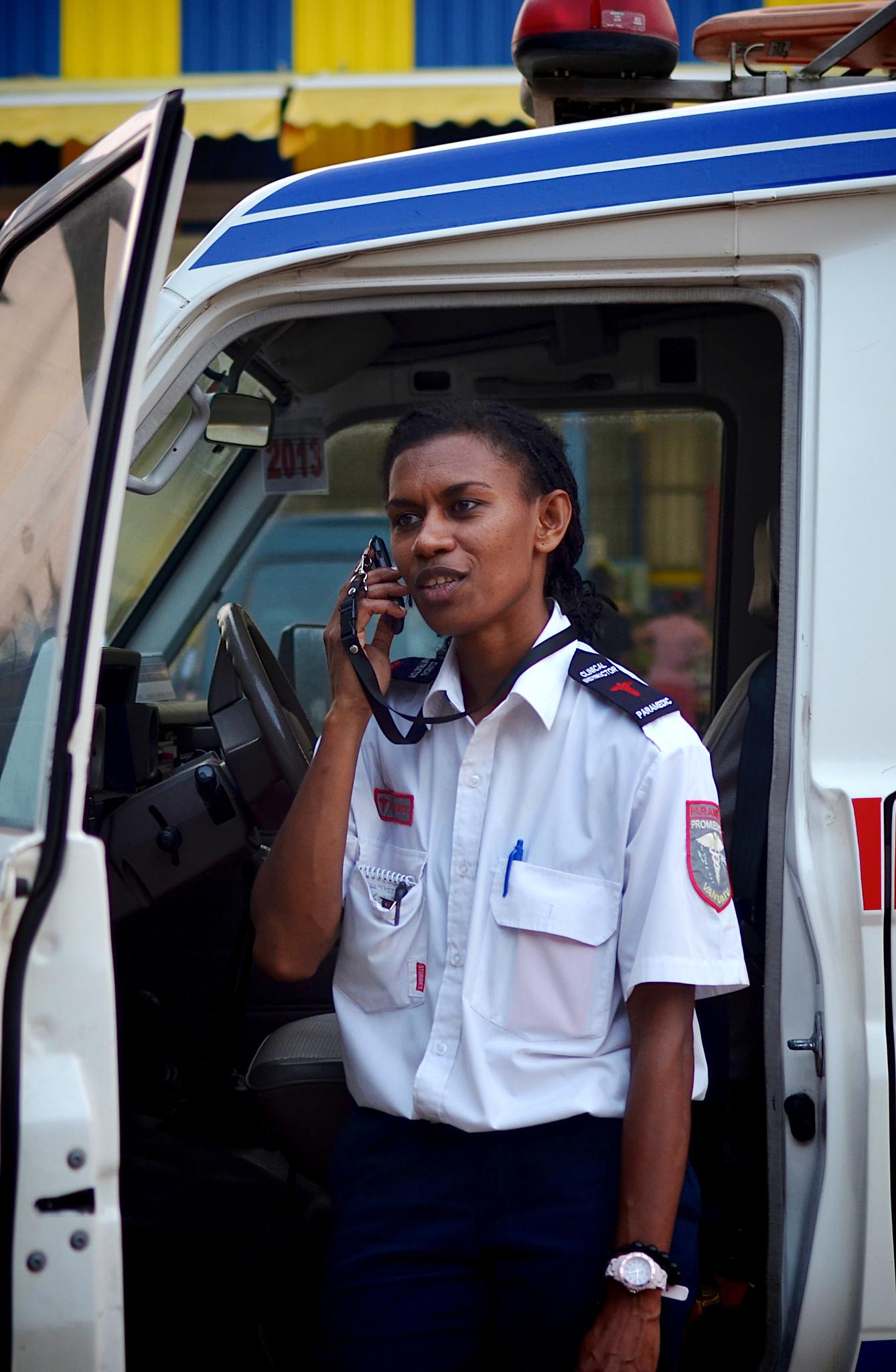 The arrival of improved mobile phone services has dramatically improved emergency services in Vanuatu.