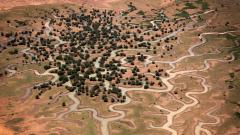 Aerial View of Northern Mali