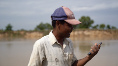 Strengthening climate information and early warning systems in Cambodia.