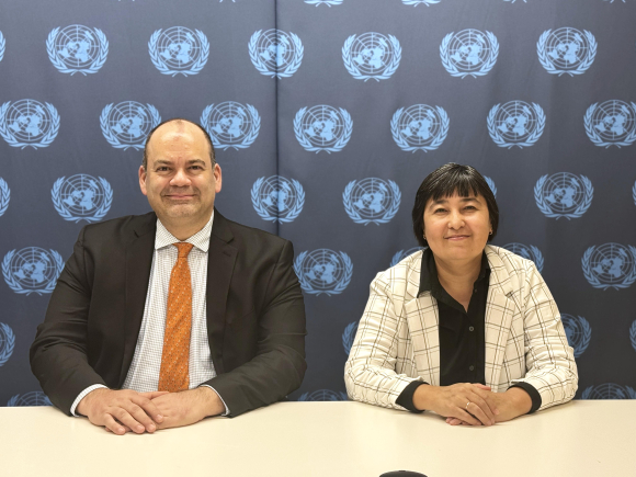 Mr. Alejandro Sousa Bravo and Ms. Gulnora Gaibova Evaluation and strategic planning unit