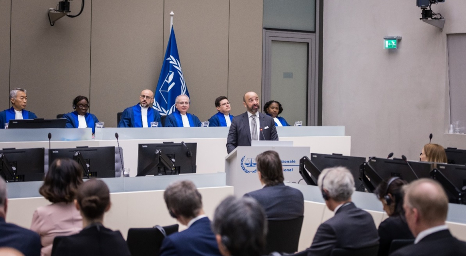 The United Nations Legal Counsel, Mr. Miguel de Serpa Soares, delivering keynote address
