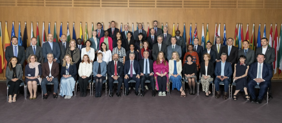 Family photo of participants of 2024 meeting in Montreal