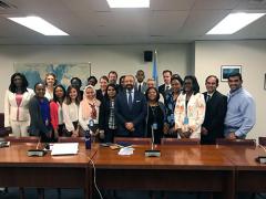 UN Legal Counsel meets Nippon Foundation Fellows