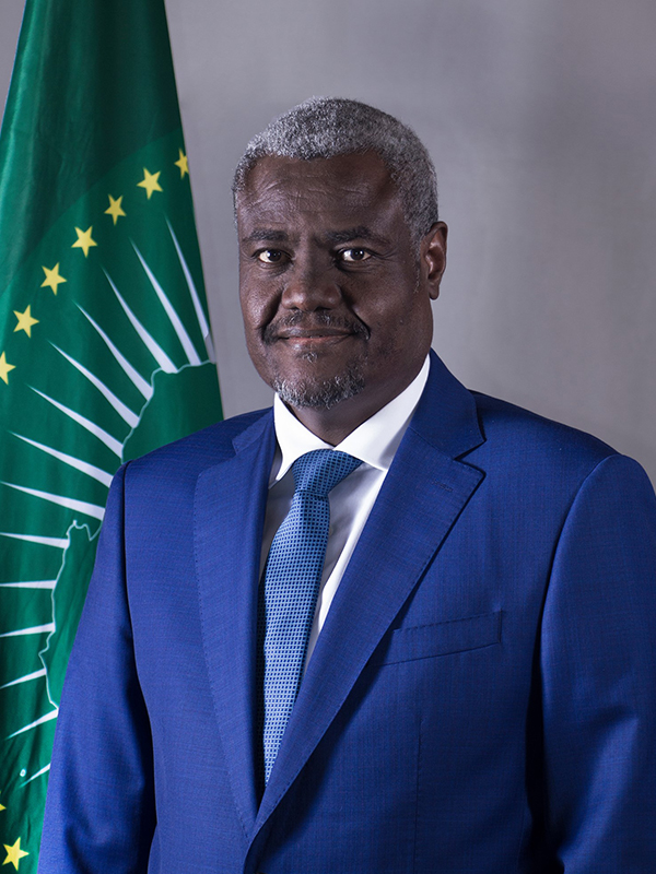 Portrait photo of Faki Mahamat, Chairperson, African Union Commission