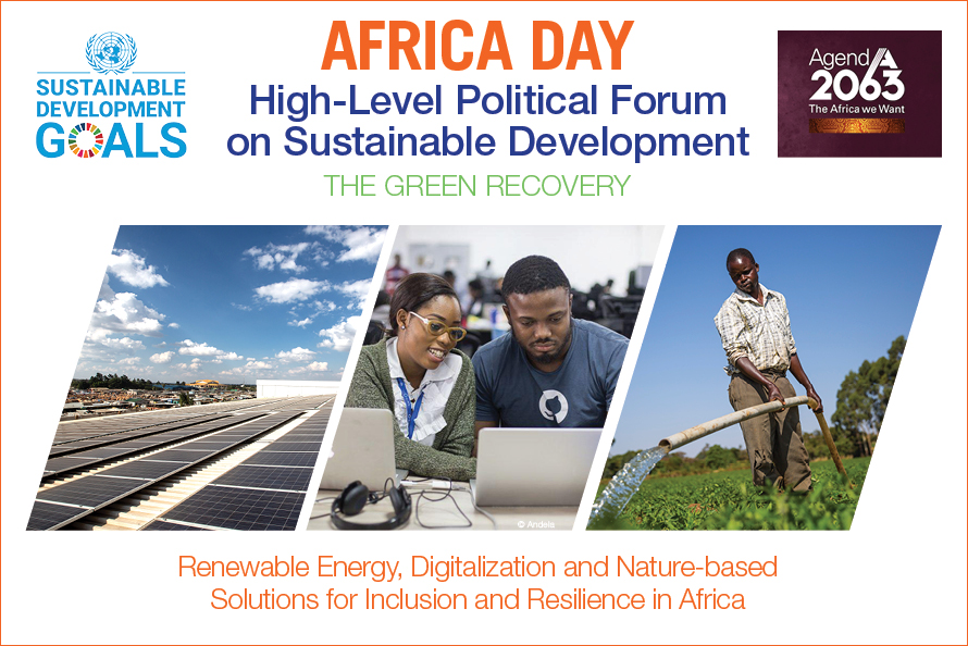 Africa Day at the HLPF flyer