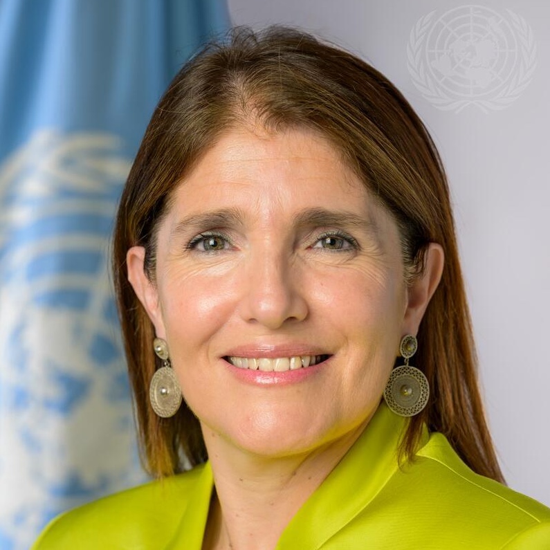 Portrait photo of H.E. Ambassador Paula Narváez, Permanent Representative of Chile to the United Nations and President of the United Nations Economic and Social Council