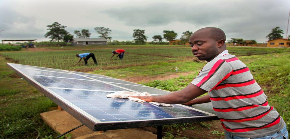 Photo of solar energy