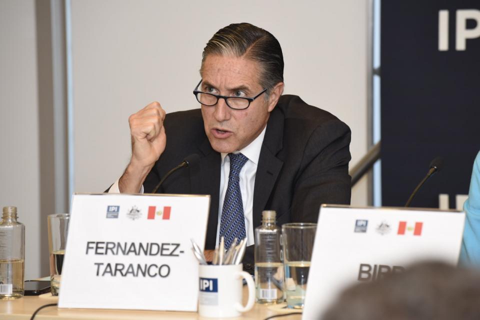 Oscar Fernandez-Taranco, Assistant Secretary-General for Peacebuilding Support. Photo/International Peace Institute