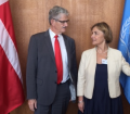 H.E. Mogens Lykketoft met the Minister of Foreign Affairs of Croatia