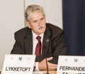 Mogens Lykketoft speaking at event on Champions for a New Approach to Peacebuilding