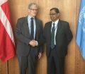 H.E. Mogens Lykketoft met the Permanent Representative of Sri Lanka
