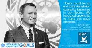 Daniel Craig on Global Goal 16