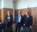 The SG stopped by President Lykketoft's office