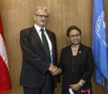 Mogens Lykketoft met with FM of Indonesia