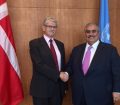 Mogens Lykketoft met the Foreign Minister of Bahrrain
