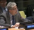 Mogens Lykketoft (GA President) at the Observance of the International Day of Solidarity with the Palestinian People