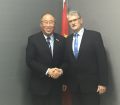 The UNGA President met with the Special Representative on Climate Change from China