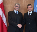 The UN GA President met the Deputy Foreign Minister of Belarus