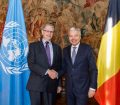 GA President meets Belgian Foreign Minister