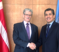 Meeting with new Permanent Representative of Mexico to the UN, Ambassador Juan José Gómez Camacho