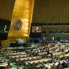 Salón de la Asamablea General. Foto ONU/Rick Bajornas