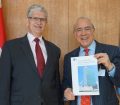 The UN GA President Mogens Lykketoft met today with the Secretary-General of OECD Mr Angel Gurria