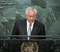 Albert Ferreros del Rosario, Secretary of Foreign Affairs of the Philippines addresses the General Debate of the 70th Session of the General Assembly