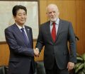 Meeting with Prime Minister of Japan PGA BILATERAL with PM of Japan, H.E. Shinzo