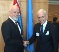 The President of the UN General Assembly met with Director General of the International Organization for Migration, Mr. William Lacy Swing